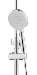 Душевая стойка Berges Morans 075001 с изливом и термостатом хром